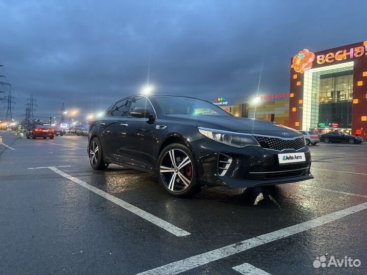 Kia Optima 2.0 AT, 2016, 200 000 км