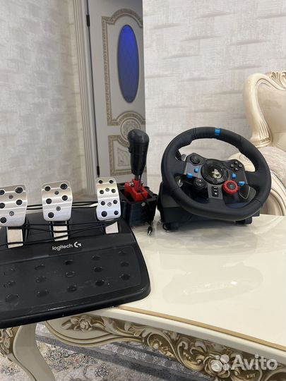 Игровой руль logitech g29 с кпп