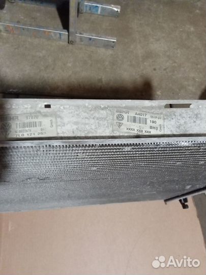 Радиатор охлаждения порше, аудио, туарег