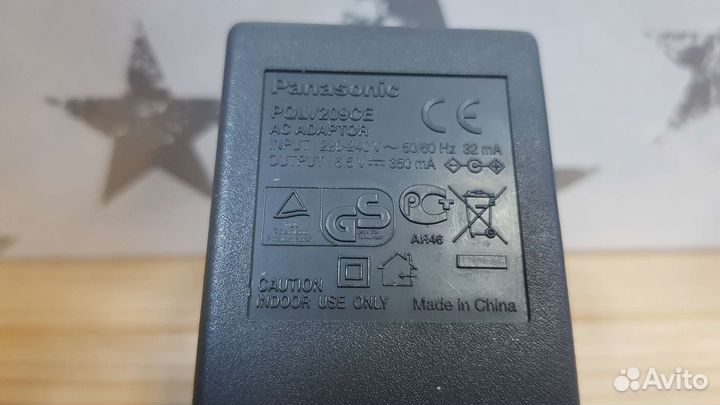 Блок питания Panasonic 6,5V 350mA