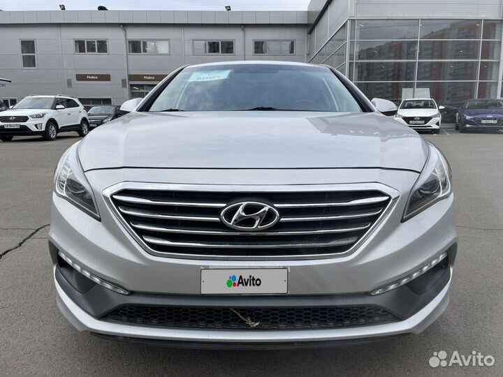 Hyundai Sonata 2.4 AT, 2016, 108 000 км