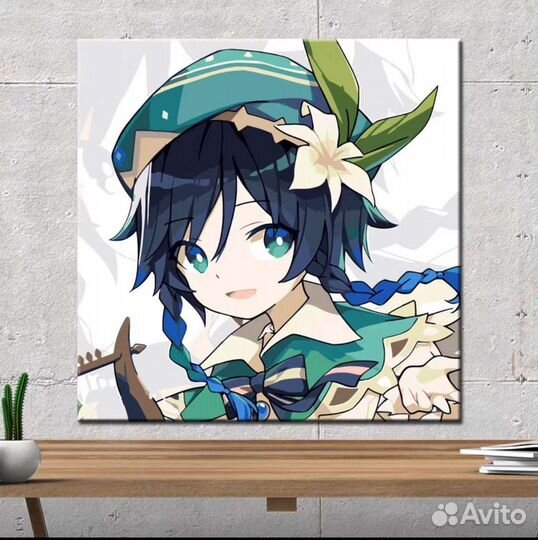 Картины по номерам Геншин