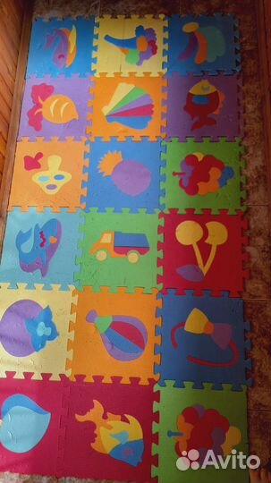 Детский коврик пазл