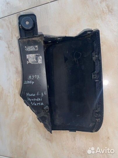 Накладка бампера задняя левая Hyundai Staria