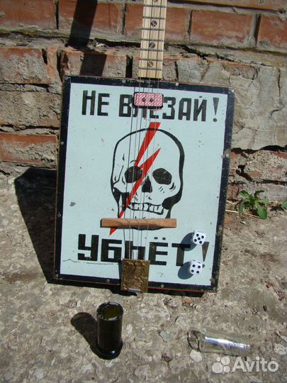 Сигарбокс гитара Cigarbox