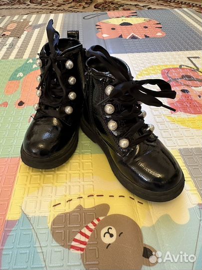 Ботинки демисезонные для девочки 25 размер