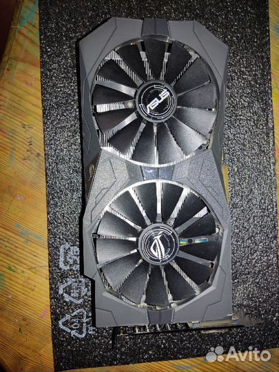 Видеокарта gtx 1050 ti asus rog strix