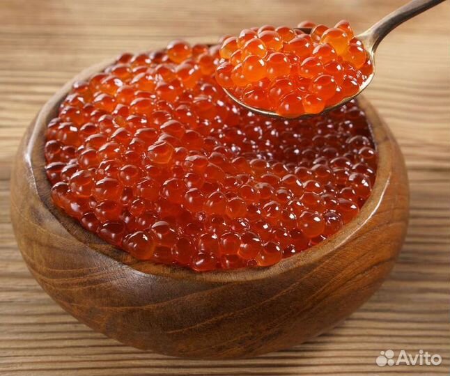 Икра кеты и горбуши