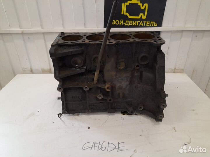 Блок цилиндров Nissan Primera GA16DE