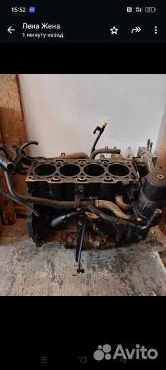 Блок двигателя santa fe