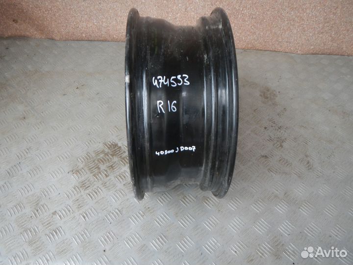 Диск колесный стальной R16 5*114,3 j6,5 ET40 DIA66