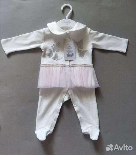 Новый комплект на выписку Luxury baby