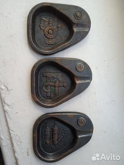 Пепельница металл СССР