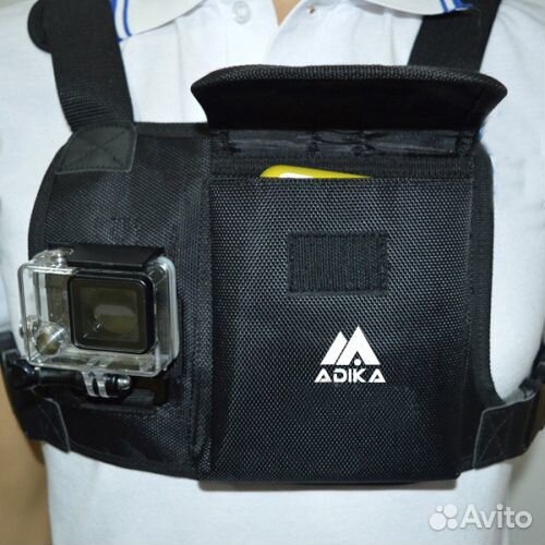 Крепления на грудь с кармашком для для GoPro