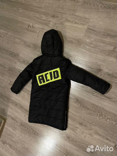 Зимняя куртка на мальчика 140 nikastyle