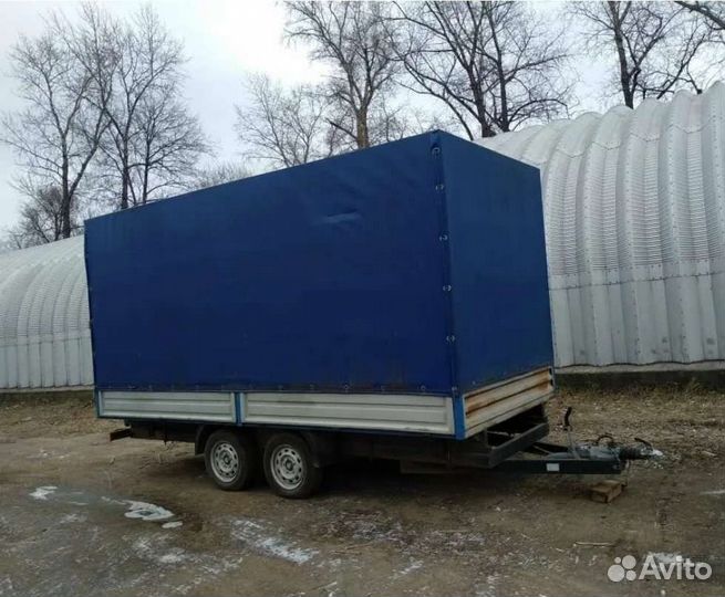 Прицеп тентованный АвтоМаш 817228, 2015