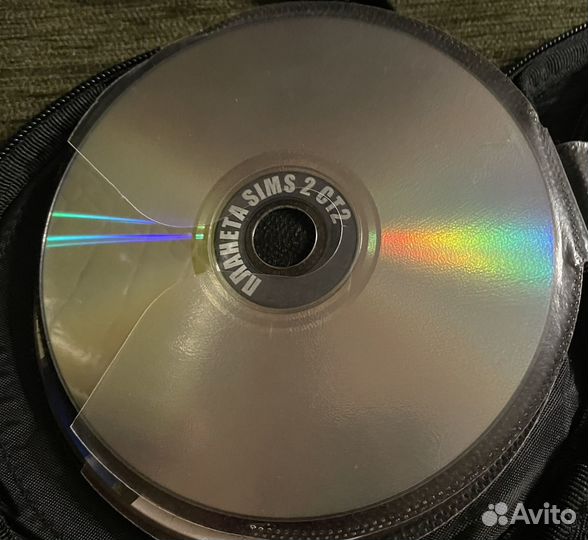 DVD-диск с играми The Sims 2 (5 игр)