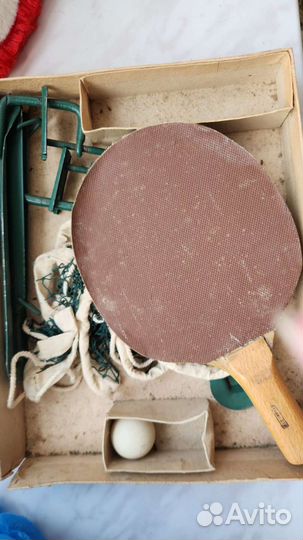 Настольный теннис советский набор