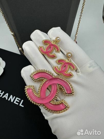 Серьги Chanel