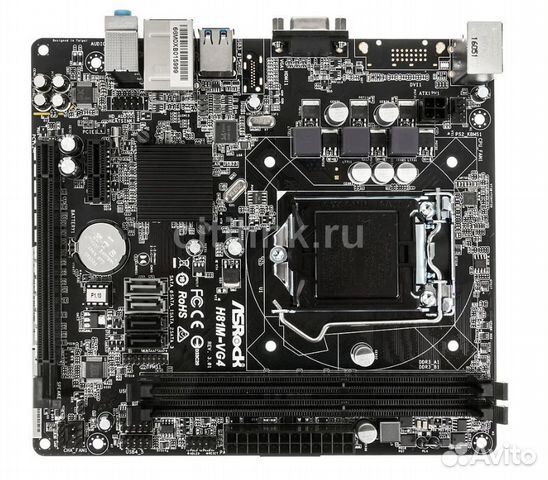 Материнская плата asrock H81M-VG4 R3.0, LGA 1150