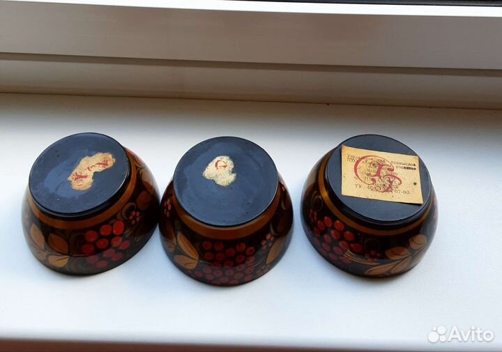 Чашки хохлома