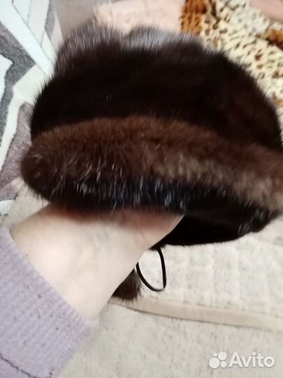 Норковая шапка