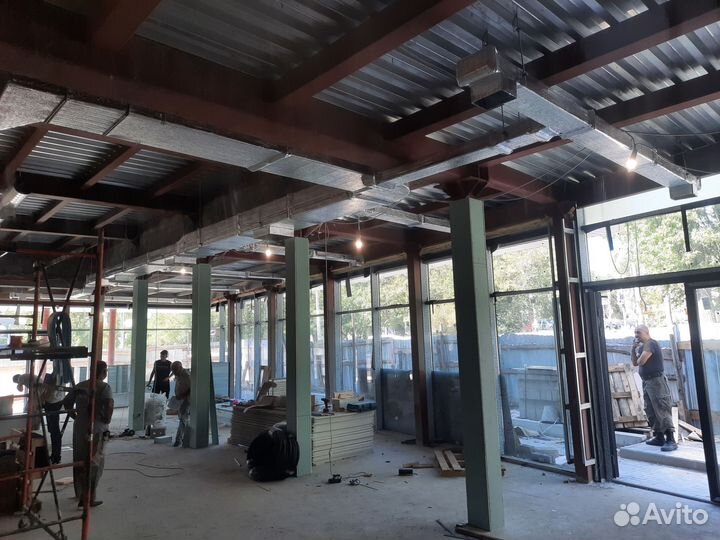 Монтаж-демонтаж систем вентиляции и обслуживание