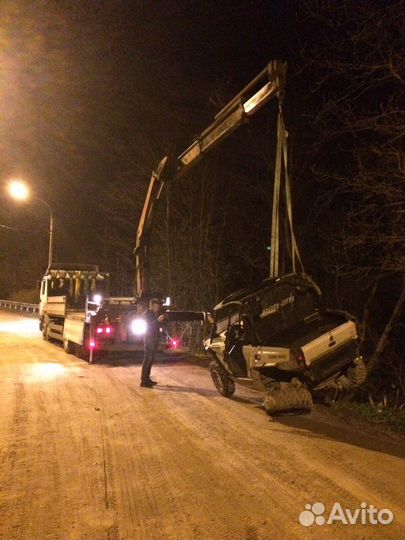 Достать машину из кювета без повреждений