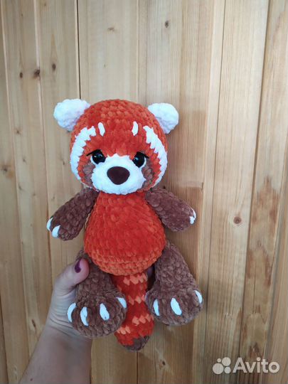 Плюшевые вязаные игрушки