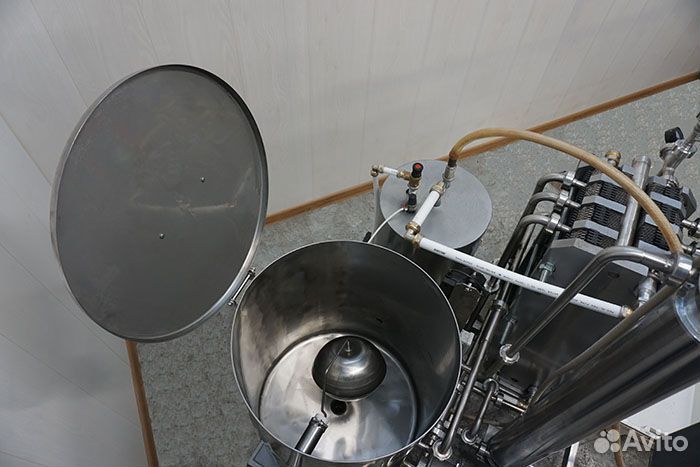 Проточный пластинчатый пастеризатор-охладитель