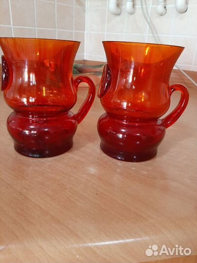 Пивная кружка СССР олимпиада, рубин