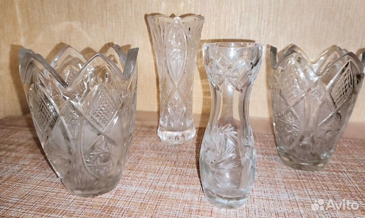Ваза хрустальная СССР