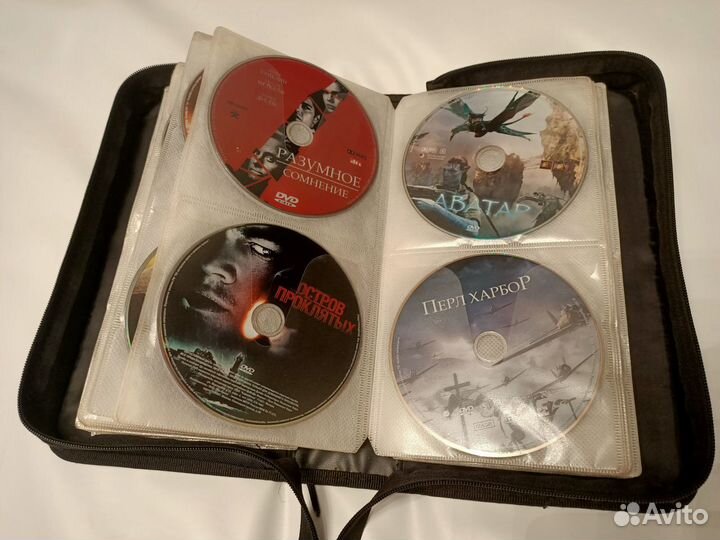 DVD диски 86 штук в кейсе