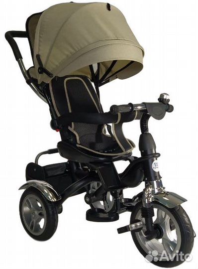Трехколесный детский велосипед с ручкой бу