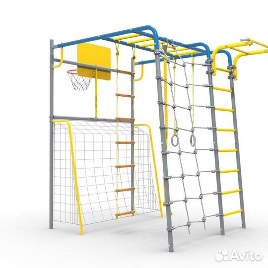 Уличный детский комплекс из металла для дачи