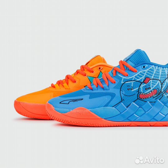 Кроссовки Puma MB.01 Orange Blue