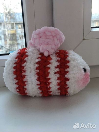 Пчела из пряжи