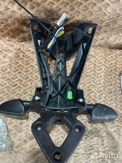 Кронштейн крепления номера с поворотн. BMW S1000rr