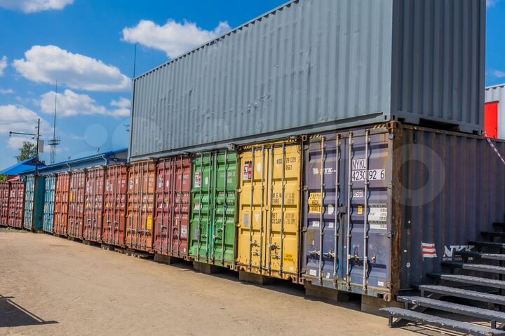 Снять склад контейнер 30 м² с электричеством