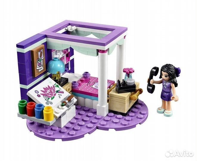 Конструктор lego Friends Комната Эммы 183 детали