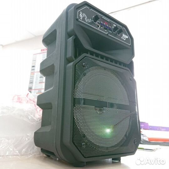 Мощная беспроводная концертная активная колонка
