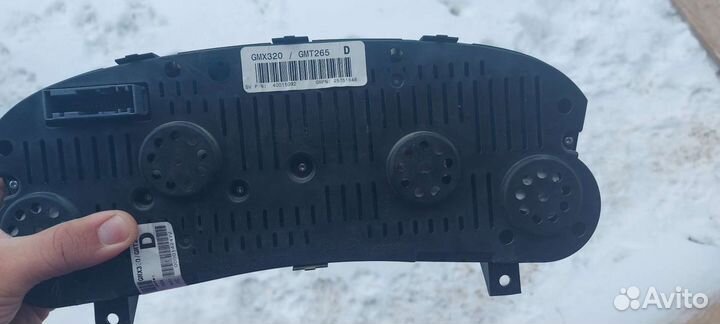 Панель приборов кадилак srx