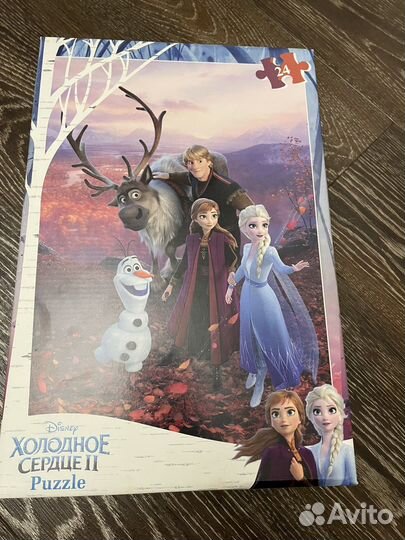 Пазл Холодное сердце Эльза и Анна