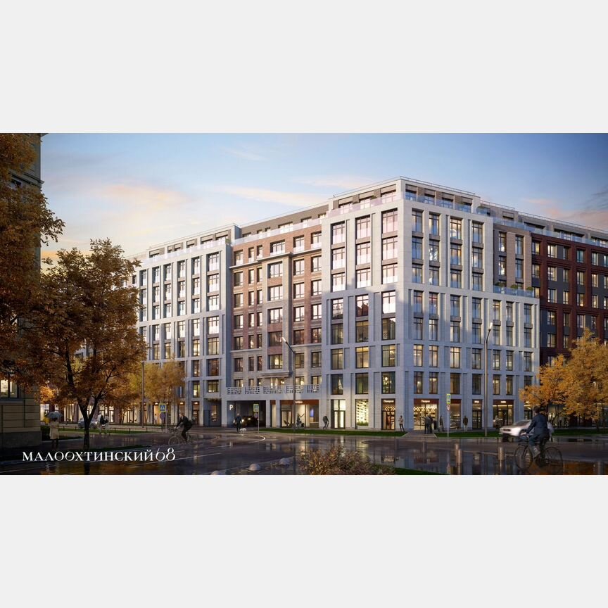 3-к. квартира, 135,2 м², 2/9 эт.