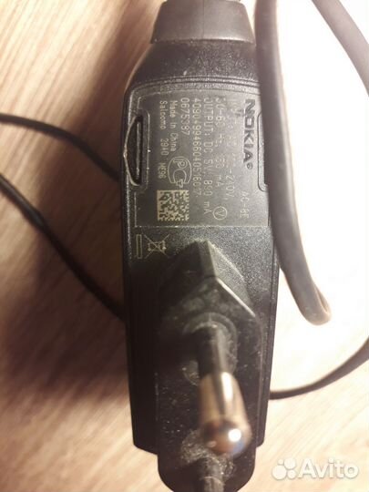 Оригинальные зарядки от nokia