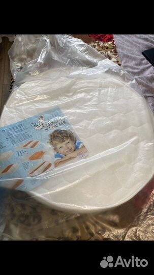 Матрас детский круглый