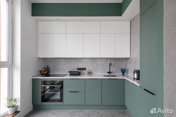 Кухня мдф (цена за всю кухню) вар.4096