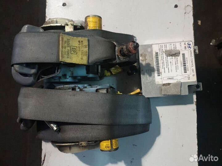 Ремень безопасности с блоком хендай гетц