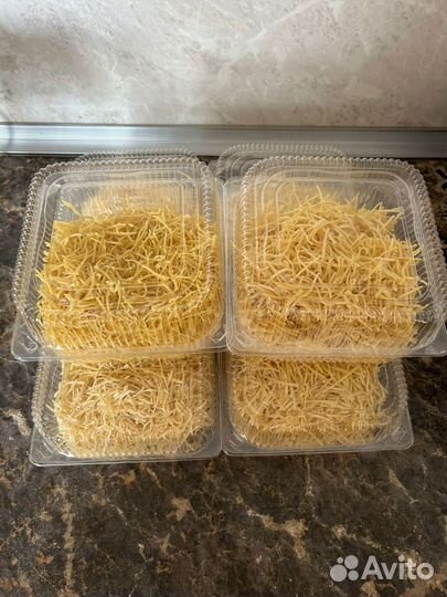 Домашняя лапша ручной резки