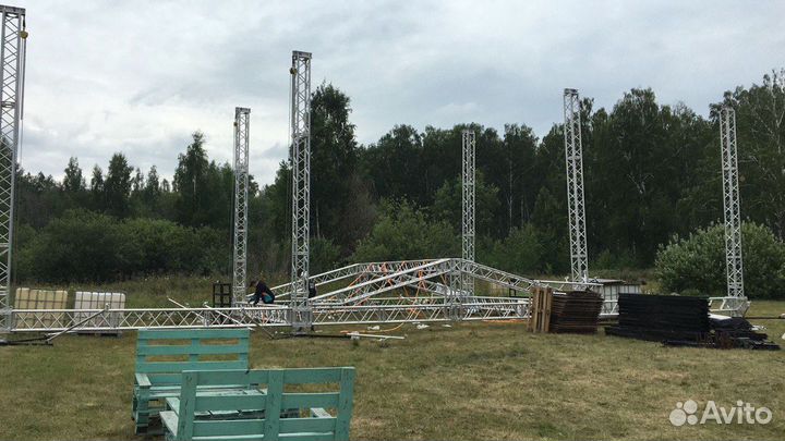Алюминиевый сценический комплекс